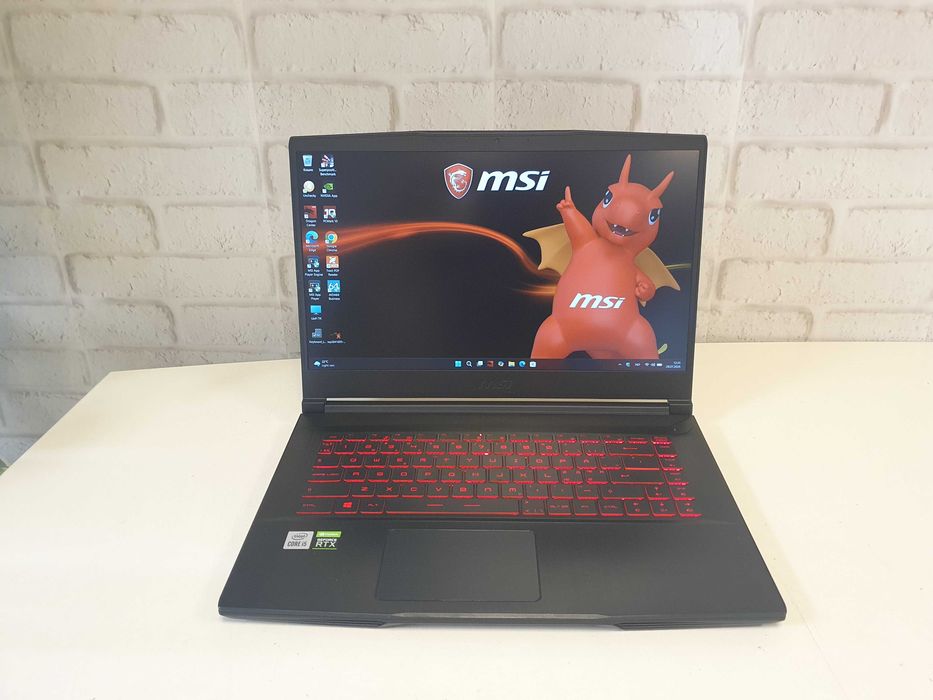 Игровой ноутбук БУ ∎ MSI GF65 Thin 10UE ∎ Core i5-10500H ∎ 16GB ∎ SSD-1TB ∎ 144ГЦ ∎ RTX 3060-6GB