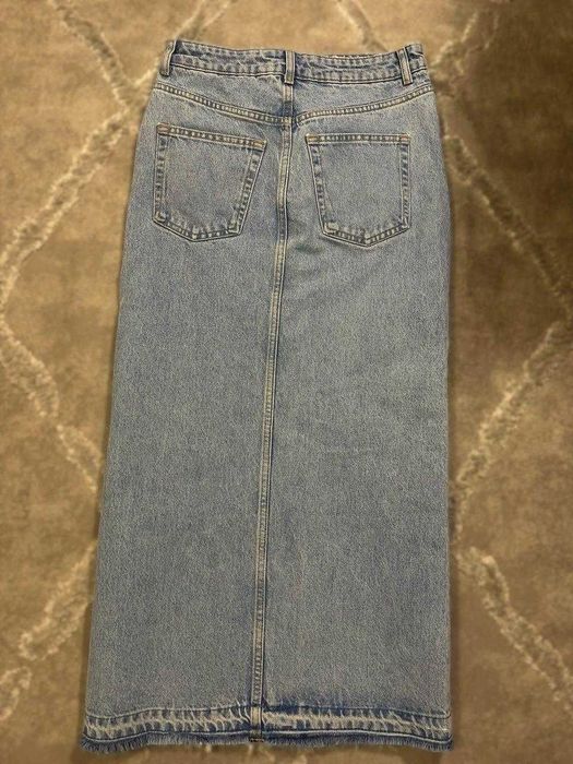 спідниця джинсова довга   mango  нова