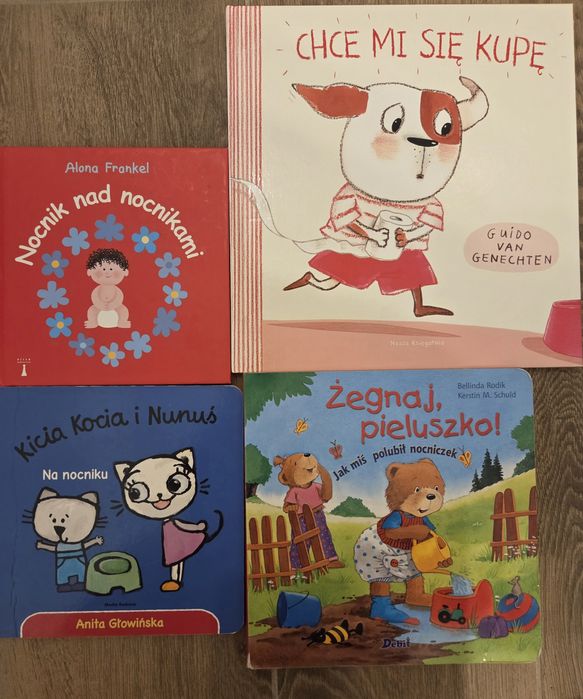 Nocnik nad nocnika, Chce mi się kupę, Żegnaj pieluszko