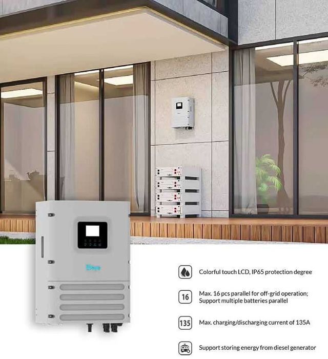 Deye Híbrido Monofásico Inversor Off Grid SOL6K-OG01LP1-EU-AM2 6kW
