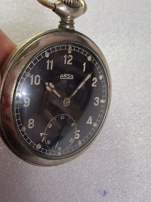 Часы карманные швейцарские механические ARSA