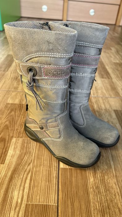 Чоботи ecco. Черевики демісезонні. Взуття для дівчинки