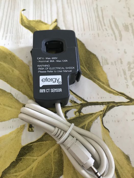 Efergy Engage Hub Kit medidor consumo pinças