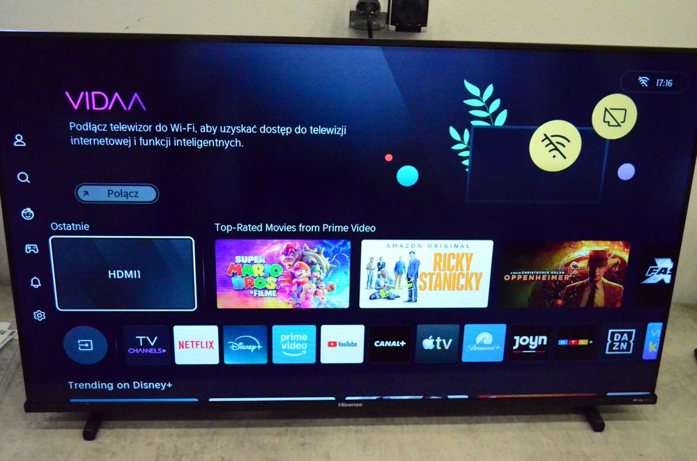 Telewizor HISENSE 40A5Q 40” QLED VIDAA Dolby Atmos