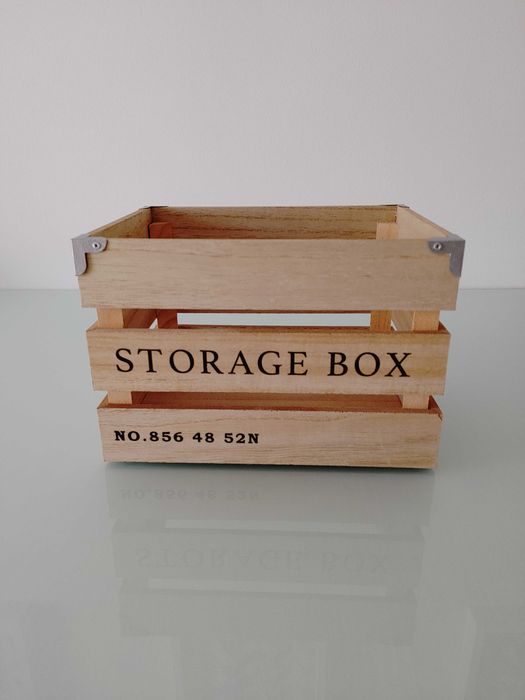 Caixote madeira "Storage Box"