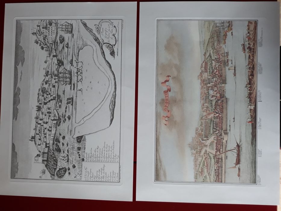 2 Reproduções vista aérea Porto
