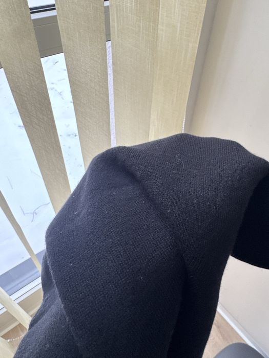 Спідниця з вовни меріносу чорна. Розмір хс