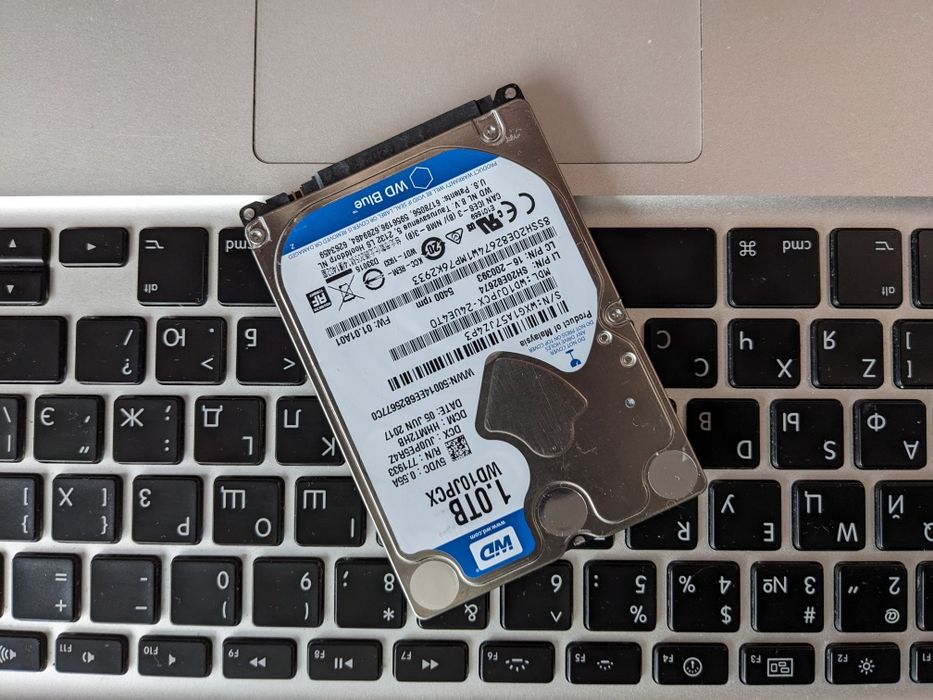 Hard Disk HDD диск 2.5 Western Digital Blue 1TB