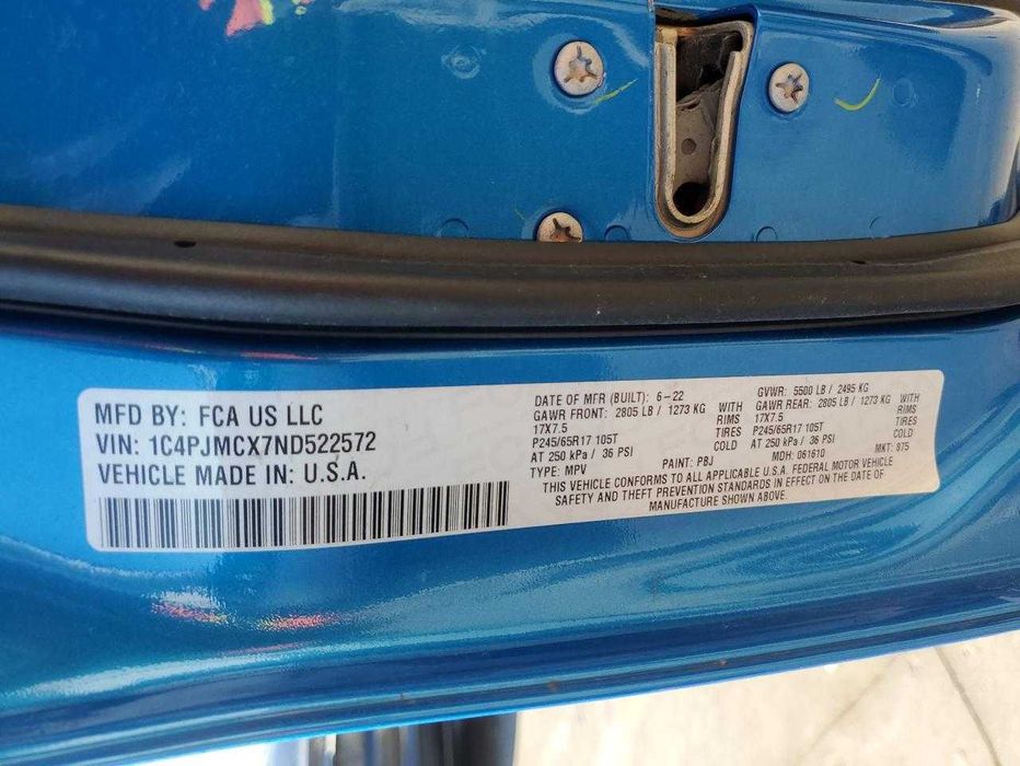 2022 Jeep Cherokee Latitude