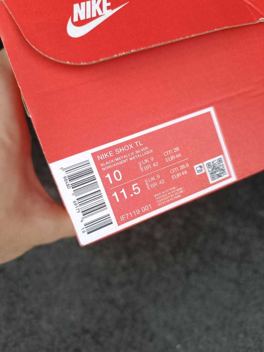 Nike Shox TL Black IF7119-001 ОРИГІНАЛ 100 %