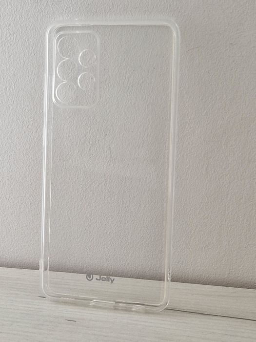 Jelly Case do Samsung Galaxy A52/A52S przezroczysty