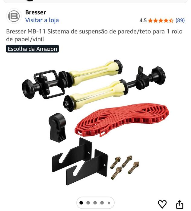 Sistema de suspensão de parede