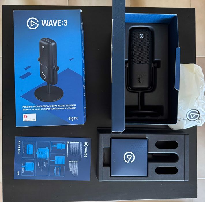 Elgato Wave 3 + Pop Filter & Elgato Wave Mic Arm