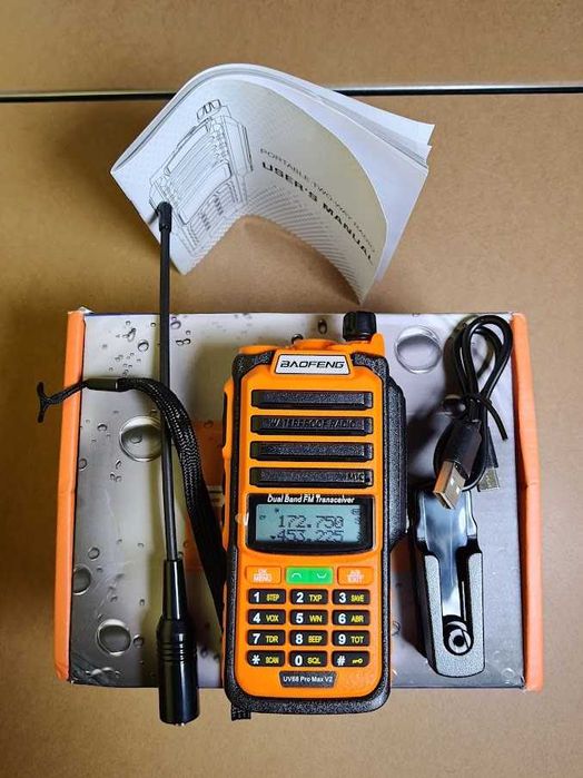 Walkie-Talkie Baofeng UV-68 Pro Max V2 10W IP68 (Novo na Caixa)