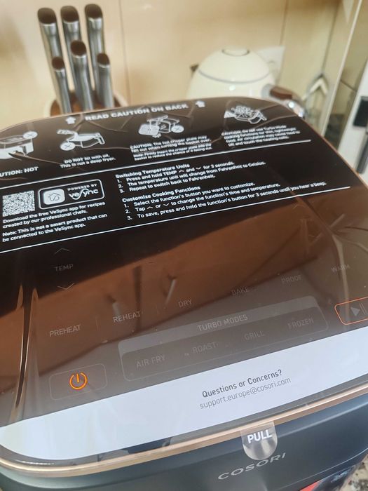 Air fryer Air Fryer Cosori Turbo Blaze 6L - Nova/Fatura/Garantia
