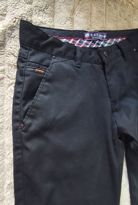 Męskie spodnie wizytowe Black Ford M/L