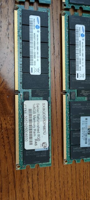 8GB DDR2 Samsung HP