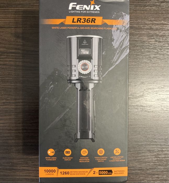 Ручний пошуковий лазерний ліхтар Fenix LR36R