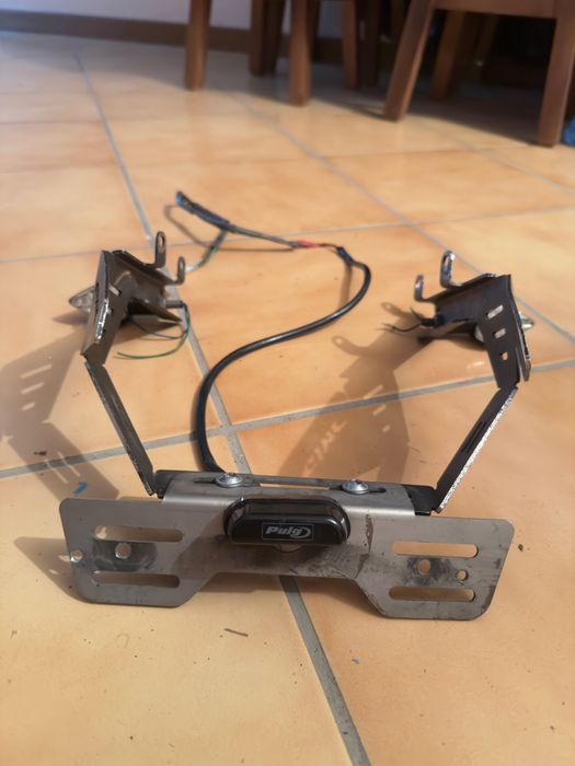 Suporte matrícula R&G para Honda cbr 03 a 07