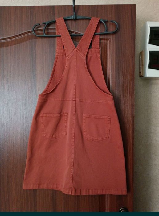 Сарафан H&M на р.152-158, джинс, котон