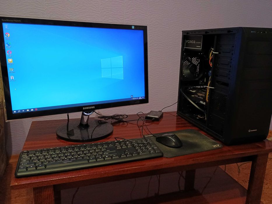 Системний блок, комп'ютер i7-7700, 8 ГБ ОЗУ, 120GB SSD, Win 10.