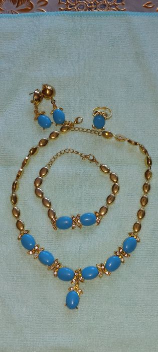 Komplet biżuterii ocean