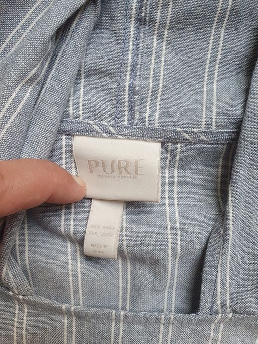 Bluza lniano-bawełniana PURE by Ulla Popken 50/52