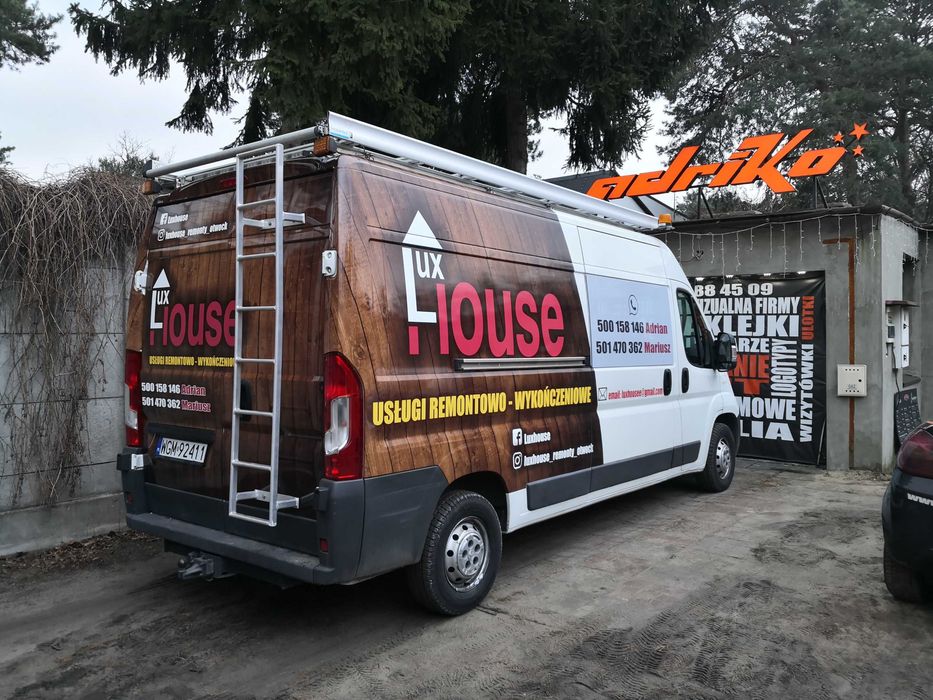 ADRIKO Oklejanie samochodów, aut, reklama Warszawa, Otwock, Garwolin