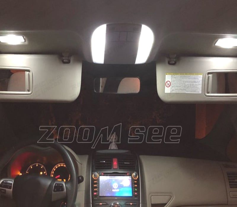 KIT COMPLETO 14 LAMPADAS LED INTERIOR PARA TOYOTA AURIS 07-12