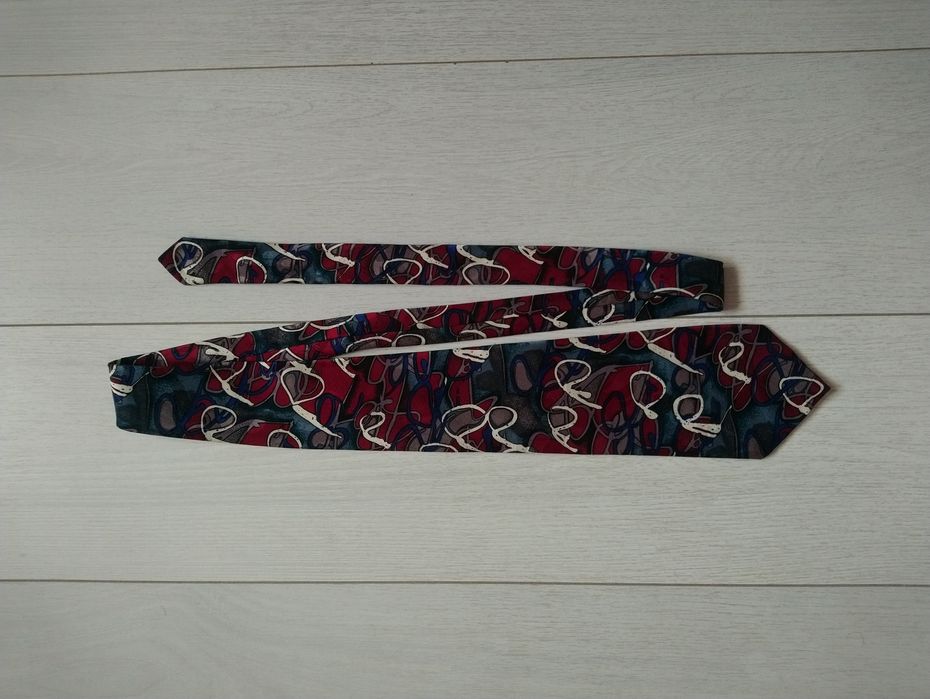 Краватка галстук з принтом