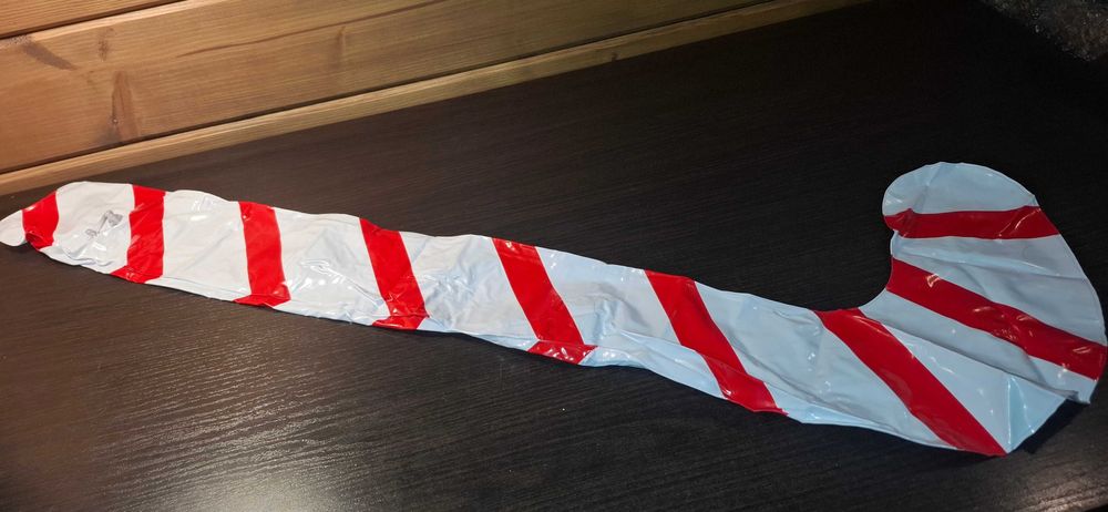 Świąteczna Laska - Dmuchana Zabawka - 90 cm