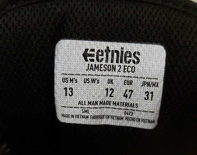 Мокасини   Etnies