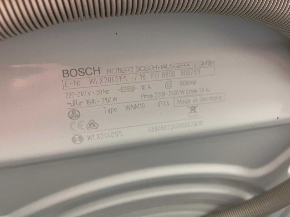 Pralka Bosch Slim Solidna  4,5 kg – Sprawna | Transport | Gwarancja