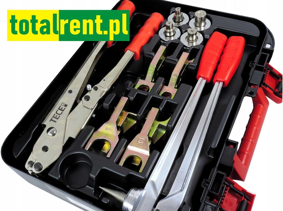 Zaciskark: TECE, do stali miedzi i pex + kalibrator - wypożyczę
