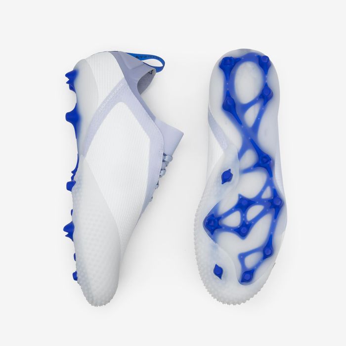CHUTEIRAS DE FUTEBOL TRAXIUM EDGE AG/FG BRANCO/AZUL