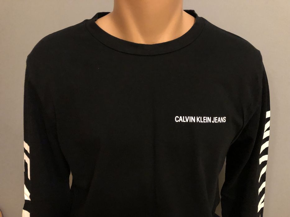 Longsleve męski bluza Calvin Klein Jeans S
