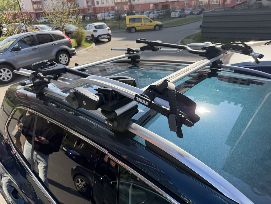 THULE 757 или 775 + WingBar поперечины на рейлинги как EVO 7104