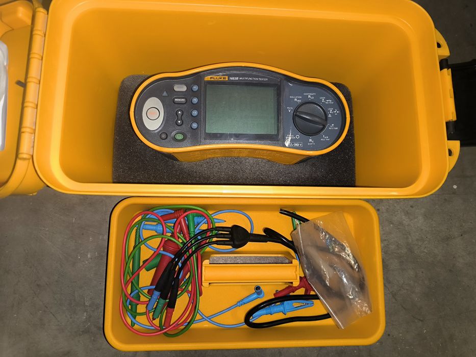 FLUKE 1653B wielofunkcyjny miernik tester instalacji elektrycznej ...