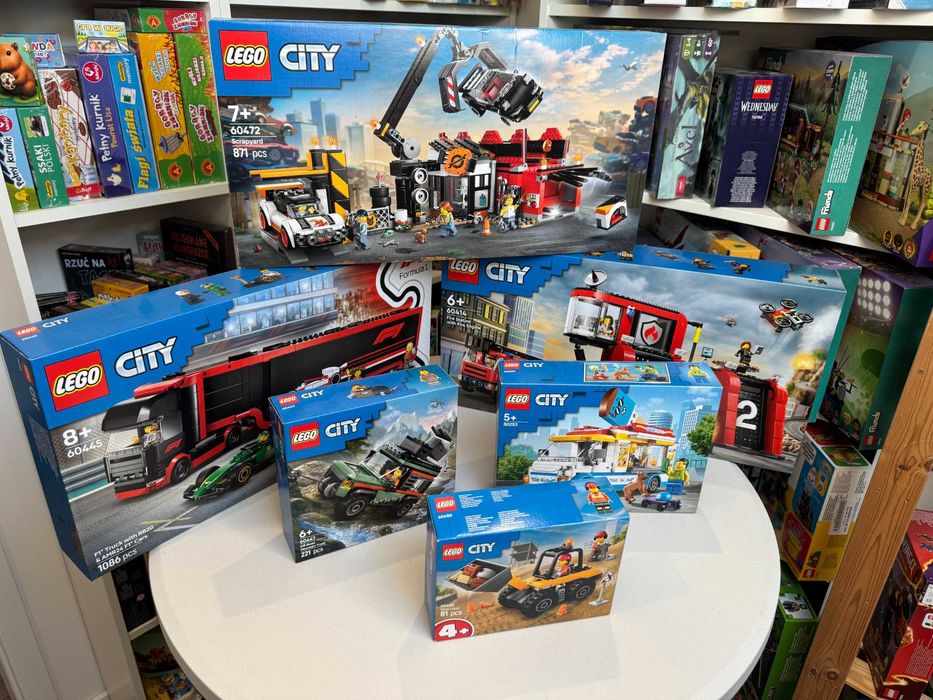LEGO 60472 City - Złomowisko z samochodami