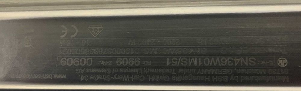 2020рікПосудомийна машина Siemens IQ300 посудомойка 60см MadeinGermany