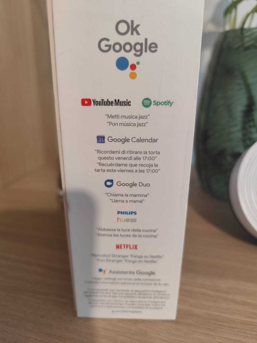 Google Nest Mini 2ª Geração com Suporte para Tomada