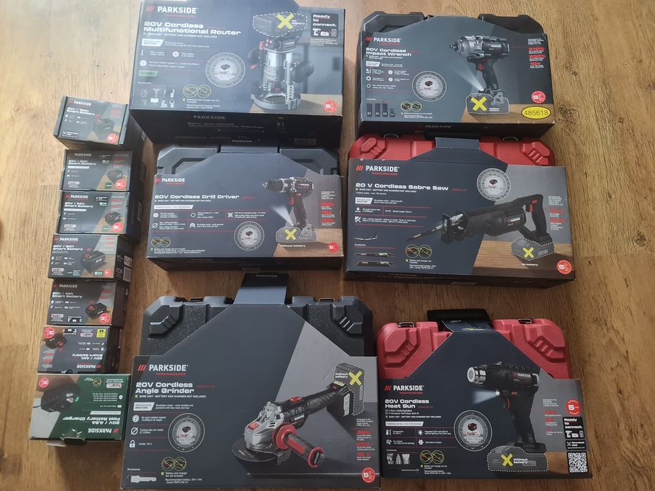 Skrzynki Parkside Performance 6 sztuk