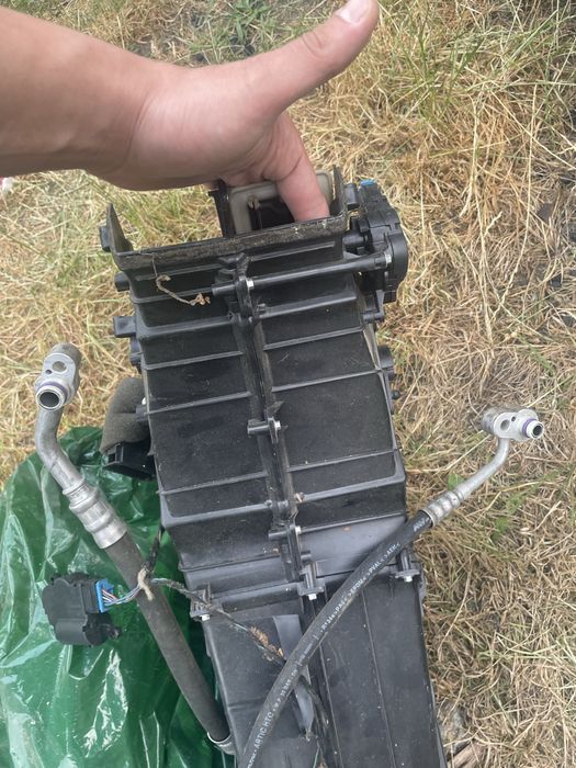 Задній блок клімат-контролю (Rear HVAC) Audi Q7 4L 4L0820004D, оригінал Delphi