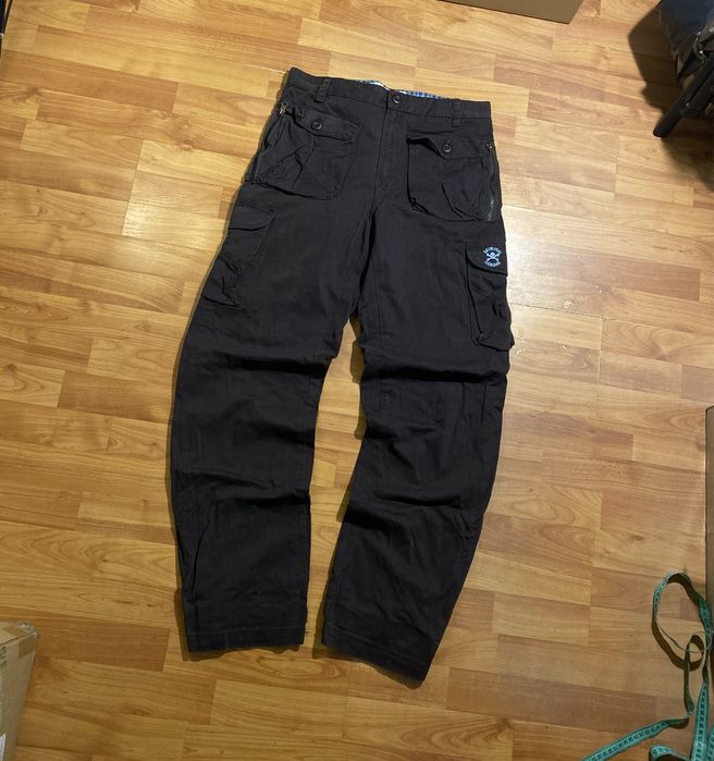 (M) CRIMINAL DAMAGE штаны карго на утяжках dickies cargo pants