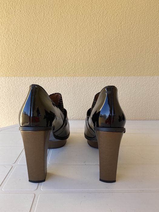Sapatos de salto alto compensados Ana Sousa