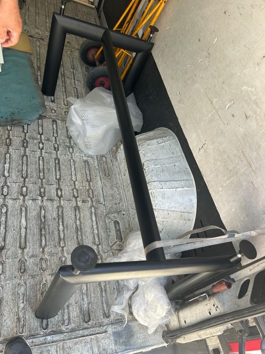 Mesa de vidro como nova