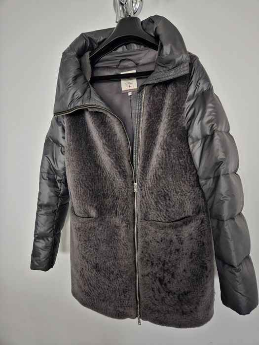 Ochnik M kurtka wełna z puchowymi rękawami