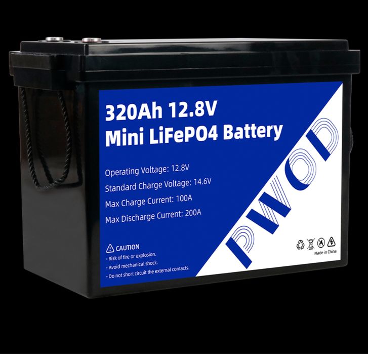 Акумулятор Pwod LifePO4 12.8V 320ah 3840Wh 320А новий запакований