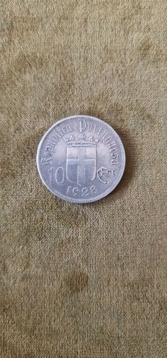 Moeda 10 escudos Batalha de Ourique 1928