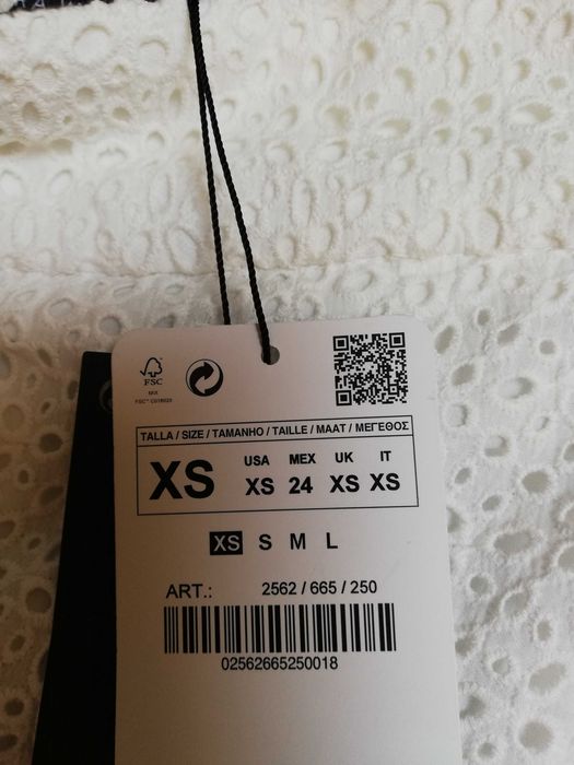 Nowe z metką spodnie ażur Zara  rozm. XS